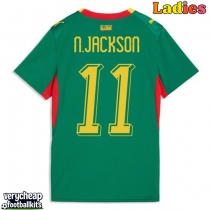 Senegal Nicolas Jackson #11 Replica Away Shirt Ladies World Cup 2026 Short Sleeve